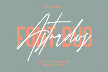 Astrados Signature Font Duo Free Sans