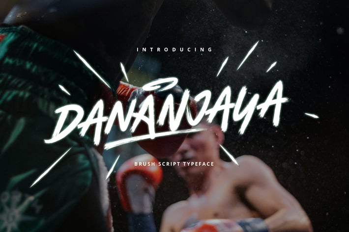 Dananjaya - Brush Script Typeface