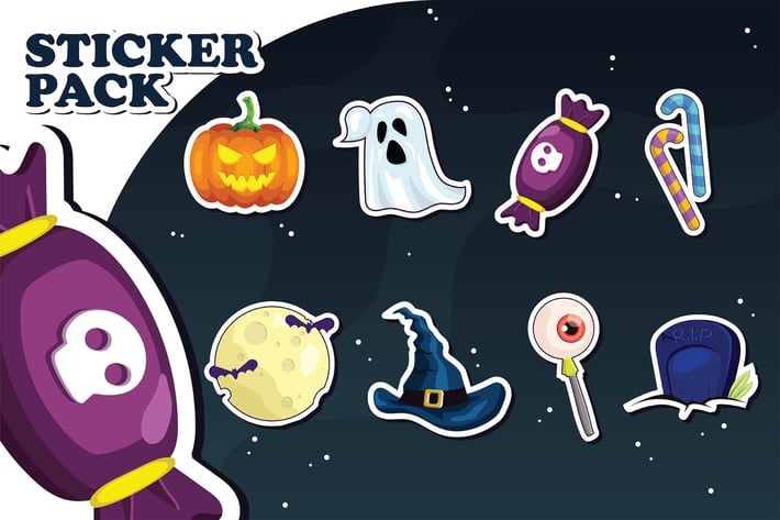 Ghost Stickers