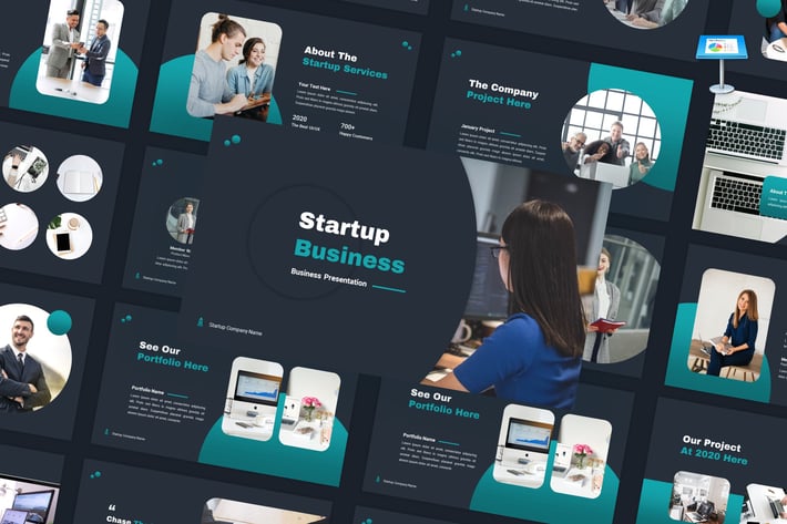 Startup - Business Keynote Template