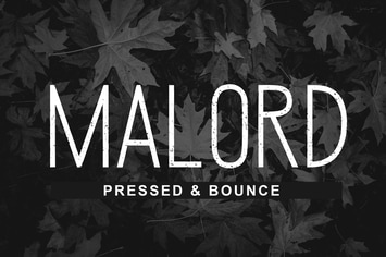 Malord Pressed Font