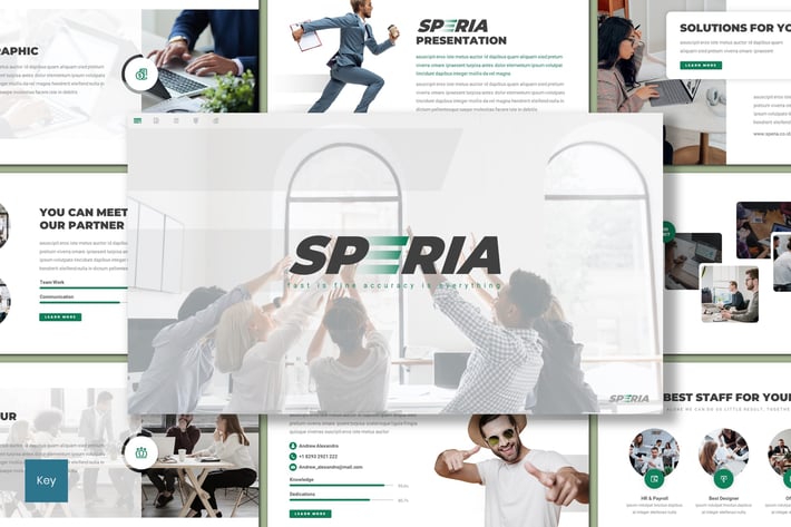 Speria - Business Keynote Template
