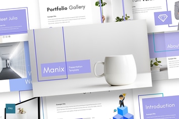 Manix - Keynote Template