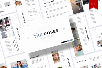 The Poses | Powerpoint Template