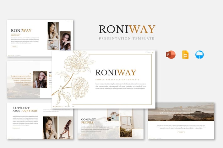 Roniway Presentation Template