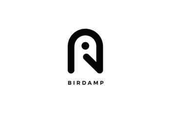 Birdamp Logo A Letter Template