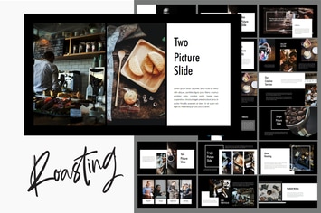 Roasting - Creative Powerpoint Dark