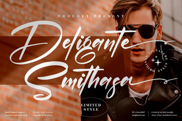 Deligante Smithasa Signature Font