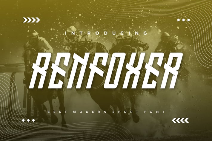 Renfoxer - Modern Sport Font