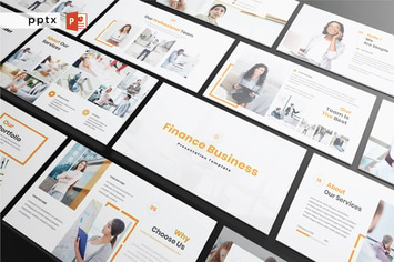 FINANCE BUSINESS  - Powerpoint  V425