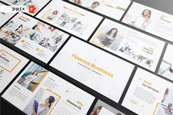 FINANCE BUSINESS  - Powerpoint  V425