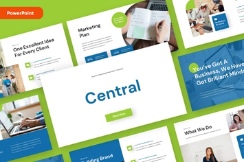 CENTRAL - Marketing Business Powerpoint