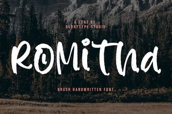 Romitha Brush Handwritten Font