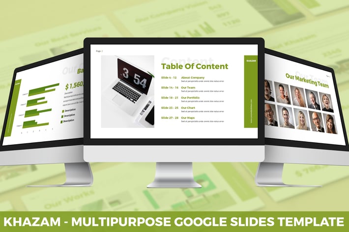 Khazam - Multipurpose Google Slides Template