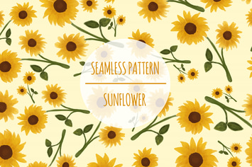 Sunflower – Seamless Pattern