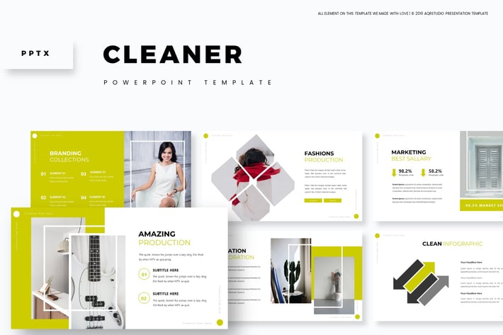 Cleaner - Powerpoint Template