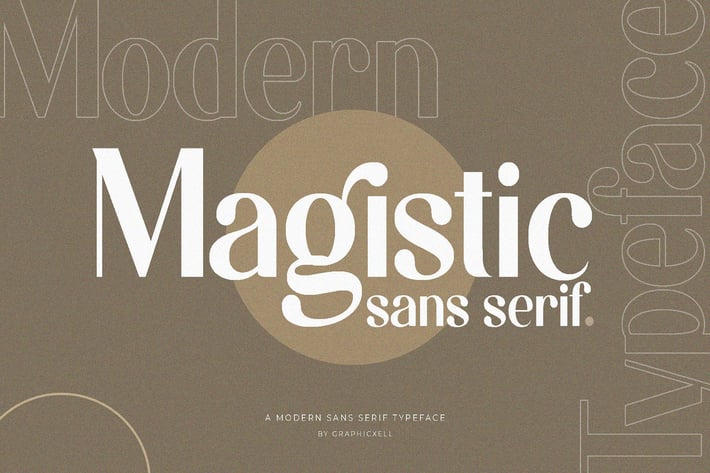 Magistic Sans Serif Font