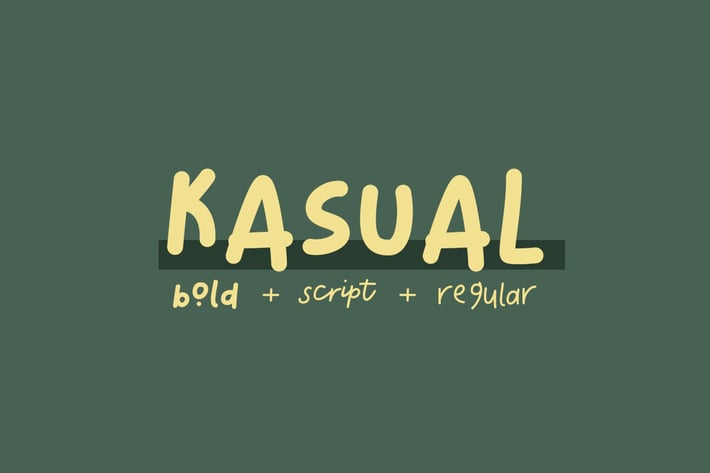 Kasual Font Family