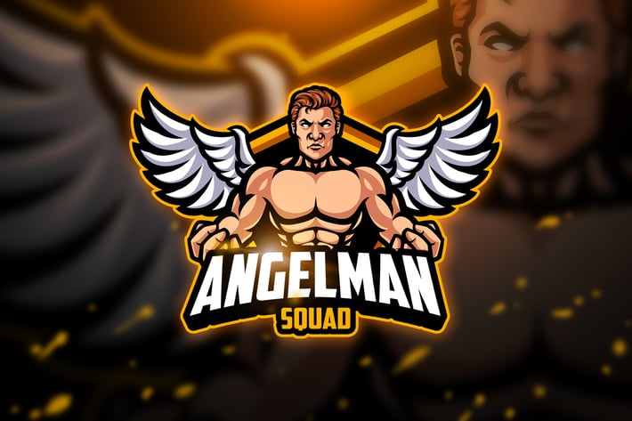 Angelman - Mascot & Esport Logo