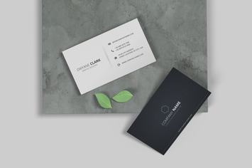 Minimalist Business Card Mockup Vol. 3.2