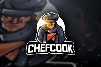 Chefcook - Mascot & Sports Logo