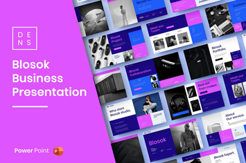 Blosok – Business PowerPoint Template