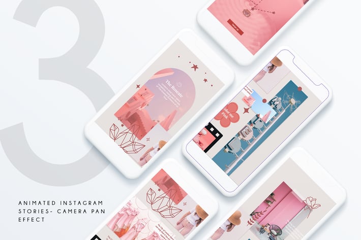3 Animated Instagram Stories - K