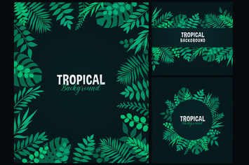 Tropical Leaf background