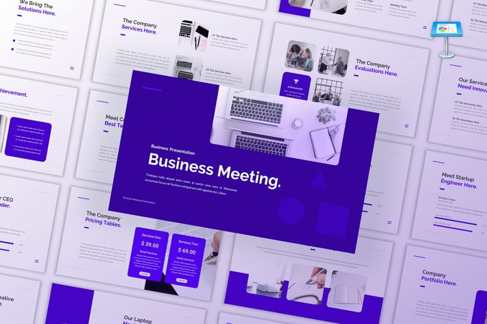 Business Meeting - Company Keynote Template