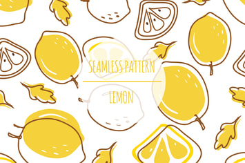 Lemon – Seamless Pattern