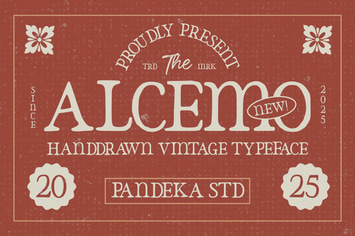Alcemo - Logo Vintage Westeren Font