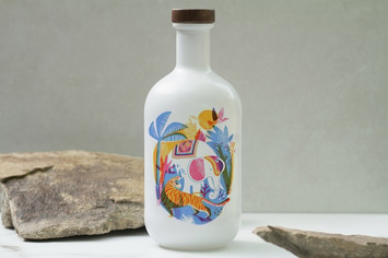 Multipurpose Porcelain Bottle Mockup