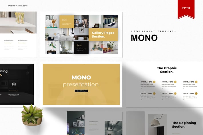Mono | Powerpoint Template