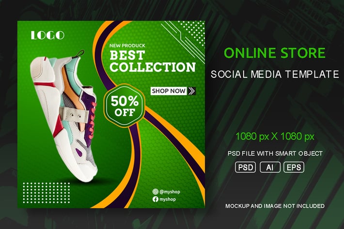 Shoes Social media post