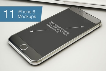 Phone Mockup - 11 Poses