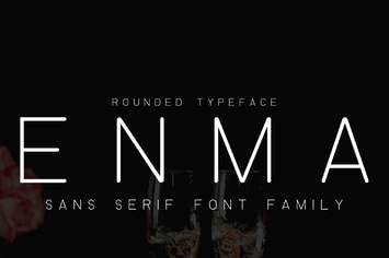 ENMA- Rounded Font