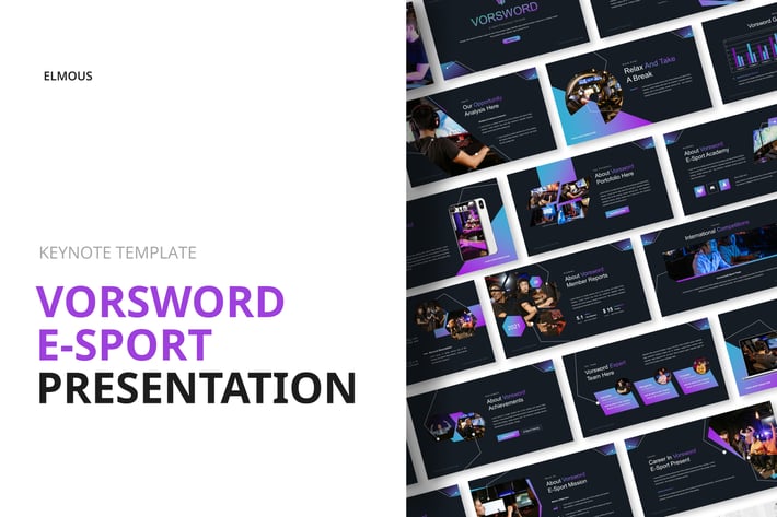 Vorsword Esport Keynote Presentation Template