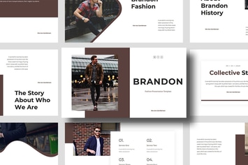 Brandon – Man Fashion Keynote Template