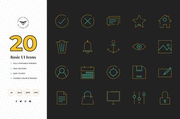 Basic UI Icons