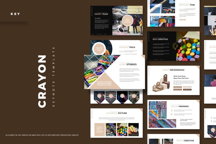 Crayon - Keynote Template