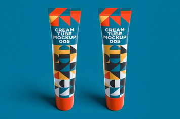 Cream Tube Mockup 005