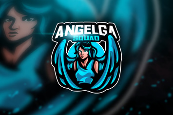 Angelga - Mascot & Esport Logo