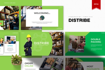 Distribe | Powerpoint Template