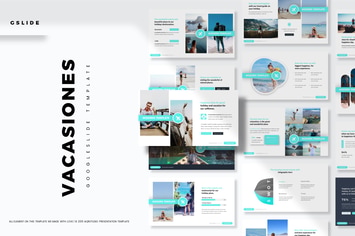 Vacasiones - Google Slide Template
