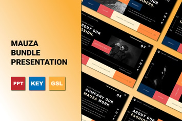 Mauza Bundle Presentation Template 