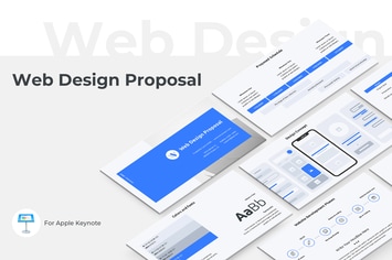 Web Design Proposal Keynote Template