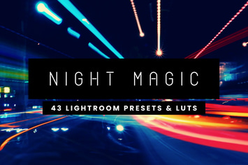 Night Magic - 43 Lightroom Presets and LUTs