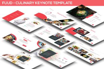 Fuud - Culinary Keynote Template