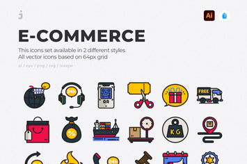 30 Ecommerce Icons