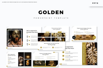 Golden - Powerpoint Template